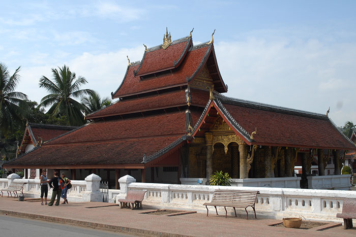 Templo Vat Mai en Luang Prabang Laos